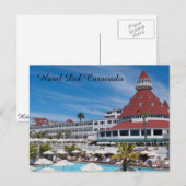 Hotel Del Coronado Postkarte (Vorne/Hinten)