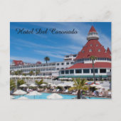 Hotel Del Coronado Postkarte (Vorderseite)