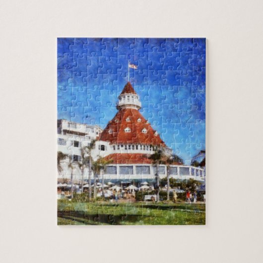 Hotel Del Coronado Puzzle (Vertikal)