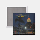 Hotel Del Coronado San Diego Magnet (Vorderseite/Rückseite)