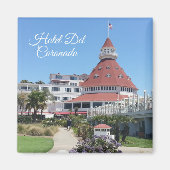 Hotel Del Coronado Square Magnet (Vorne)