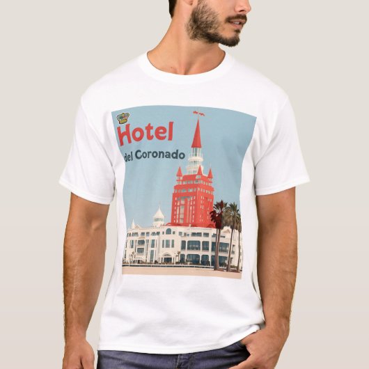 Hotel Del Coronado T-Shirt (Vorderseite)