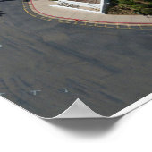 Hotel Del Coronado von San Diego Poster (Ecke)