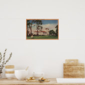 Hotel Del Monte und Bogenschießen - Monterey, CA Poster (Küche)