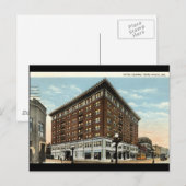 Hotel Deming, Terre Haute, Indiana 1933 Postkarte (Vorne/Hinten)