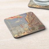 Hotel Des Roches Noires in Trouville - Claude Mone Getränkeuntersetzer (Linke Seite)