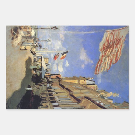 Hotel des Roches Noires, Trouville von Claude Mone Geschenkpapier Set (Vorderseite 2)