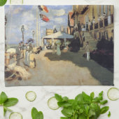 Hotel des Roches Noires, Trouville von Claude Mone Geschirrtuch (Gefaltet)