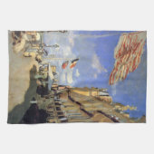 Hotel des Roches Noires, Trouville von Claude Mone Geschirrtuch (Horizontal)
