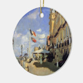 Hotel des Roches Noires, Trouville von Claude Mone Keramik Ornament (Links)