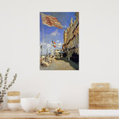 Hotel des Roches Noires, Trouville von Claude Mone Poster (Küche)