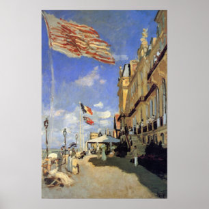 Hotel des Roches Noires, Trouville von Claude Mone Poster