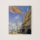 Hotel des Roches Noires, Trouville von Claude Mone Puzzle (Vertikal)