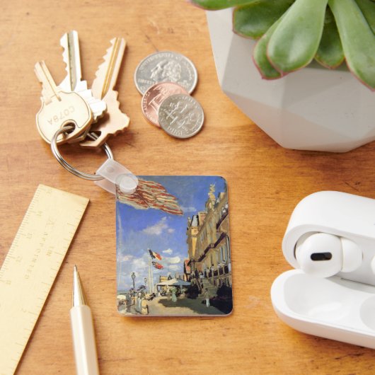 Hotel des Roches Noires, Trouville von Claude Mone Schlüsselanhänger (Schreibtisch)