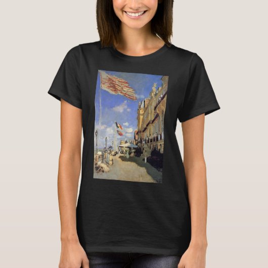 Hotel des Roches Noires, Trouville von Claude Mone T-Shirt (Vorderseite)