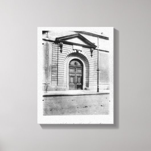 Hotel du Grand Veneur in Paris 60 rue de Paris Leinwanddruck (Vorderseite)