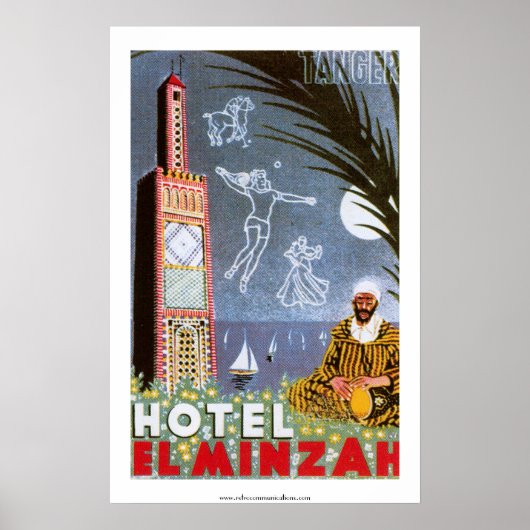Hotel El Minzah Poster (Vorne)
