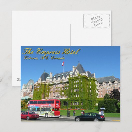 Hotel Empress Postkarte (Vorne/Hinten)