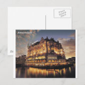 Hotel-Europa-Amsterdam-Niederlande-[kan.k] Postkarte (Vorne/Hinten)