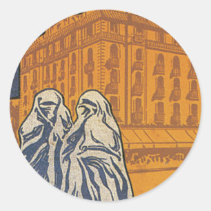 Hotel Excelsior Casablanca Runder Aufkleber