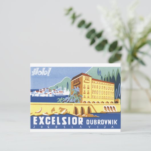Hotel Excelsior Dubrovnik Postkarte (Stehend Vorderseite)