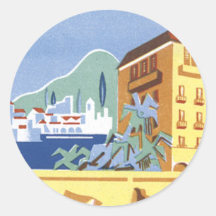 Hotel Excelsior Dubrovnik Runder Aufkleber