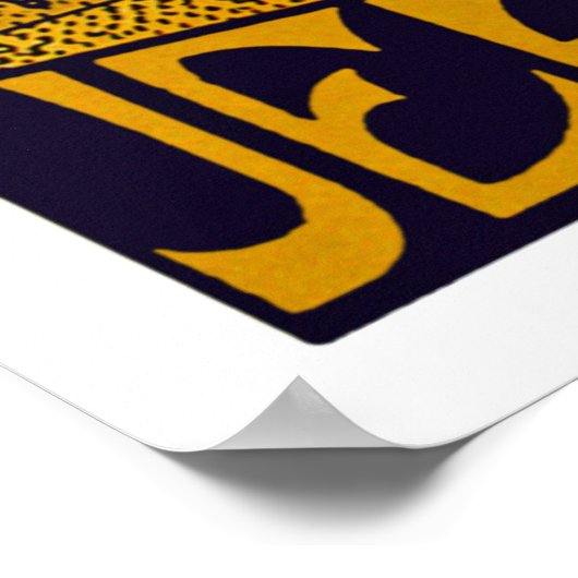 Hotel Fast Jerusalem Poster (Ecke)