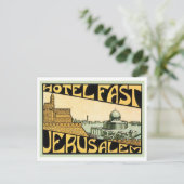 Hotel Fast Jerusalem Postkarte (Stehend Vorderseite)