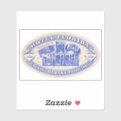 Hotel Florida Cuba Havana Aufkleber (Blatt)