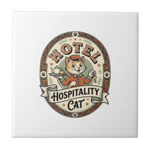 Hotel Gastfreundschaft Katze Hotel Gastfreundschaf Fliese