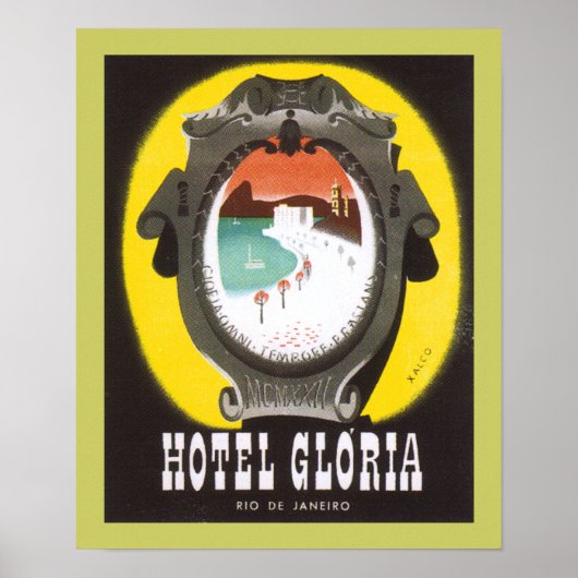 Hotel Gloria Rio de Janeiro (Leinwand) Poster (Vorne)