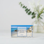 Hotel Guest House Ferienhaus Foto  Visitenkarte (Stehend Vorderseite)