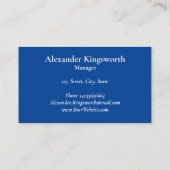 Hotel Guest House Ferienhaus Foto  Visitenkarte (Rückseite)