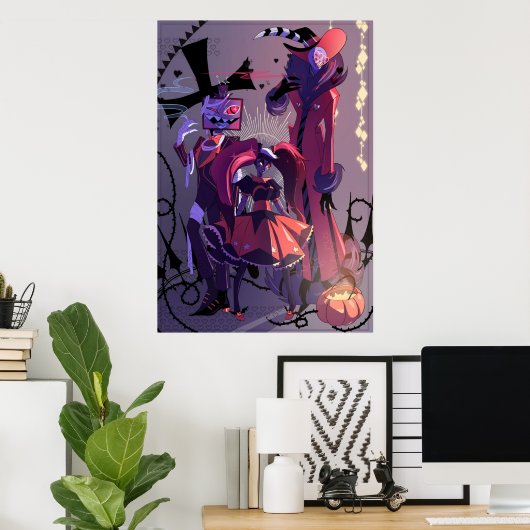 Hotel hazbin poster (Heimbüro)