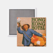 Hotel Hong Kong Magnet (Vorderseite/Rückseite)