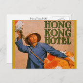 Hotel Hong Kong Postkarte (Vorne/Hinten)