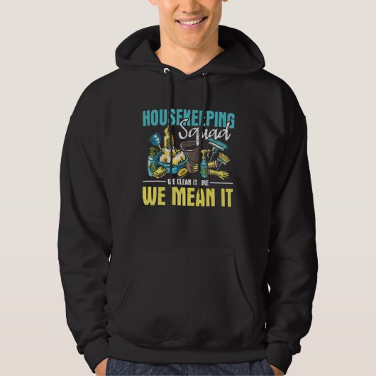 Hotel Housekeeper Hoodie (Vorderseite)