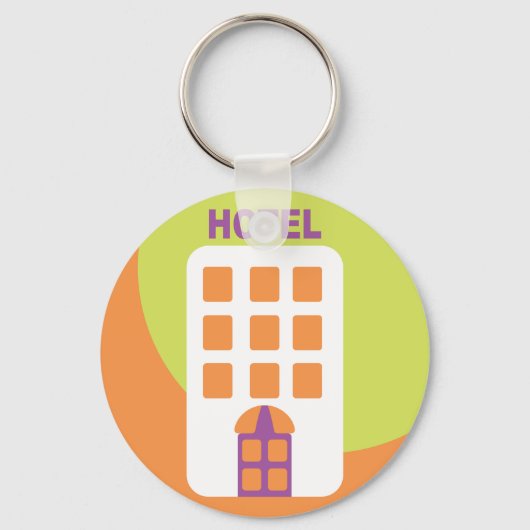 Hotel Icon Schlüsselanhänger (Rückseite)