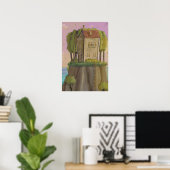 Hotel im Himmel Poster (Heimbüro)