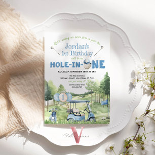 HOTEL IN EINEM ALTER Golf Master Geburtstag Einlad Einladung