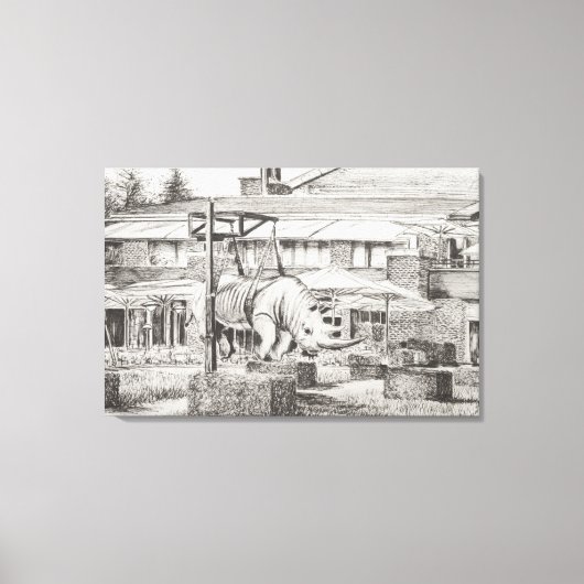 Hotel "La Reserve" Genf. 2010 Leinwanddruck (Vorderseite)