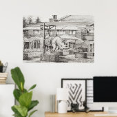 Hotel "La Reserve" Genf. 2010 Poster (Heimbüro)