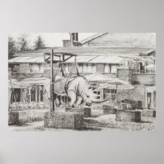 Hotel "La Reserve" Genf. 2010 Poster (Vorne)