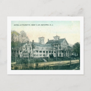 Hotel La Tourette, Bayonne, New Jersey Vintage Postkarte