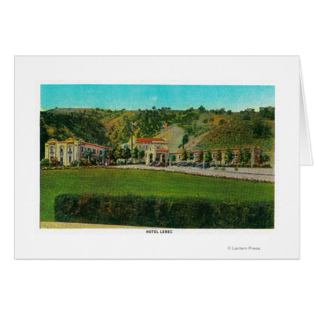Hotel Lebec and GroundsRidge Route, CA (Vorderseite (Horizontal))