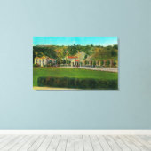 Hotel Lebec and GroundsRidge Route, CA Leinwanddruck (Insitu (Holzboden))