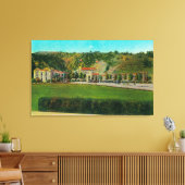 Hotel Lebec and GroundsRidge Route, CA Leinwanddruck (Insitu (Wohnzimmer))