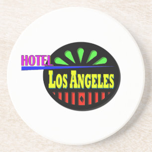 Hotel Los Angeles Untersetzer! Getränkeuntersetzer