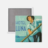 Hotel Luna Venezia Magnet (Vorderseite/Rückseite)