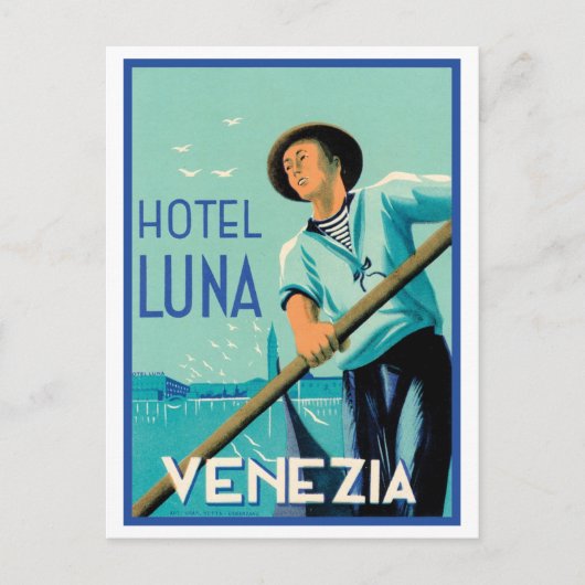 Hotel Luna Venezia Postkarte (Vorderseite)